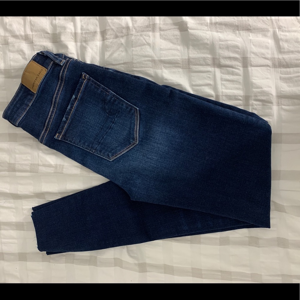 American eagle high rise jeans!